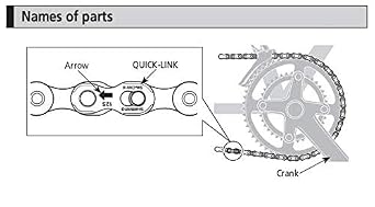 SHIMANO 11 Speed Chain Quick Link Connector SM-CN900 (2 Pairs)