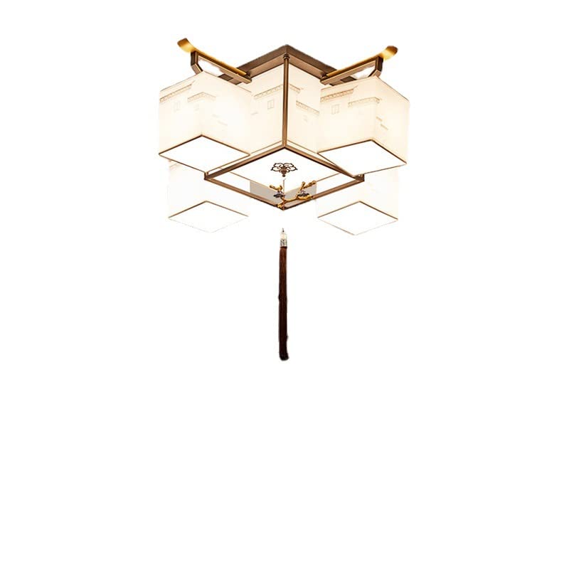 Plafonnier LED moderne et lustre salon style chinois E27