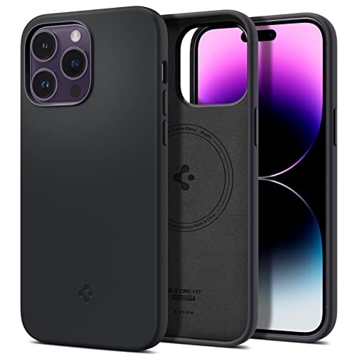 Spigen iPhone 14 Pro Max P[X MagsafeΉ }Olbg VR[P[X 4d\ wh~ C菝h~ Yی ^ y VREtBbg }OEtBbg ACS04846 (ubN)