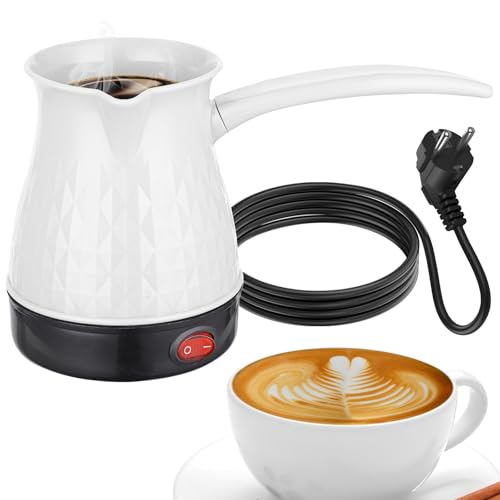 500 Ml Türkischer Kaffeekocher, Espressokocher Induktion mit Handgriff, Heizplatte aus Edelstahl, Türkische Kaffeekanne, Türk