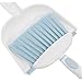 Anneome Mini Dustpan Brush Set Handheld Broom Dustpan for Home Camping Car Desk Floor Soft Bristles Compact Cleaning Tool