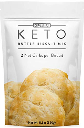 Low Karb - Keto Biscuits Mix - Low Carb Food - Easy to Bake - Perfect for Breakfast - Only 2g Net Carbs (Butter) (11.3 oz) (3 Count) - Thumbnail 2
