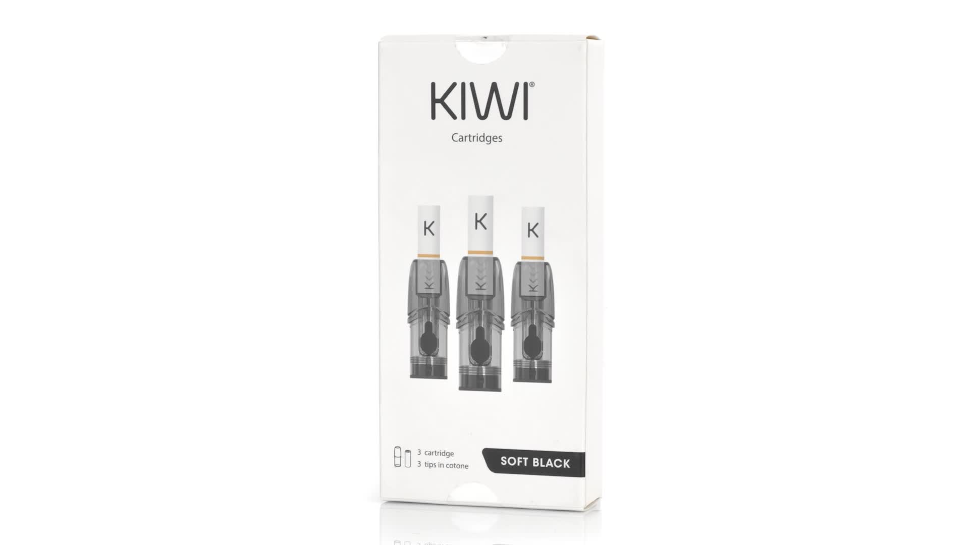 resistenza sigaretta elettronica kiwi KIWI 1, Ricambi 3 Pod per Sigaretta elettronica Ufficiale KIWI 1, no  E-liquid (Soft Black) : Amazon.it: Elettronica