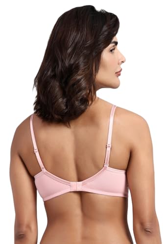 Image of Van Heusen Women's Everyday Cotton Bra|Medium Coverage|Non Padded|Non Wired|Seamless Moulded Cups|Anti Bacterial Tech| Keeps you Fresh|Sweat Absorbent|No Slip Soft Straps|Detachable Straps|Style 11001