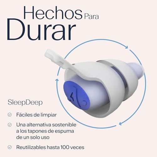 image for Alpine SleepDeep - Soft Ear Plugs for Sleeping and Concentration - New