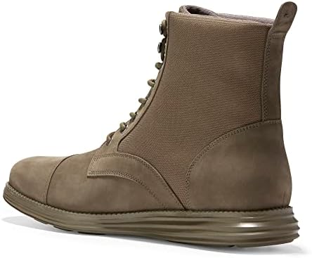 Cole Haan Men's ORIGINALGRAND Cap Toe Boot Fashion, Stone Gray/Dusty Olive, 7.5 | Image 2