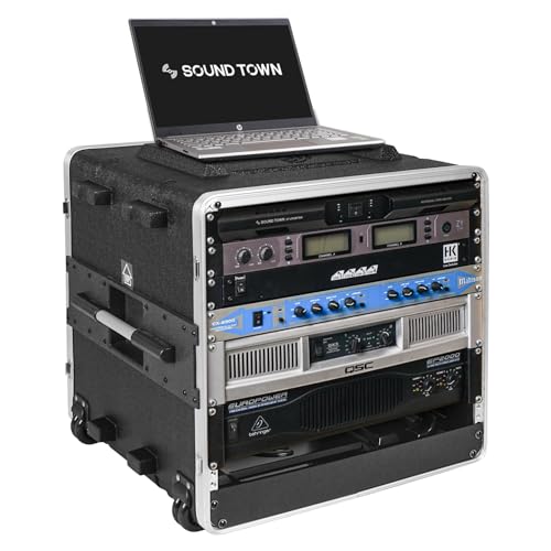1170❣️ DUPLEX  10U ラックケース 中古音響機材 DUPLEX 10U キャスター付きラックケース】山陽電子