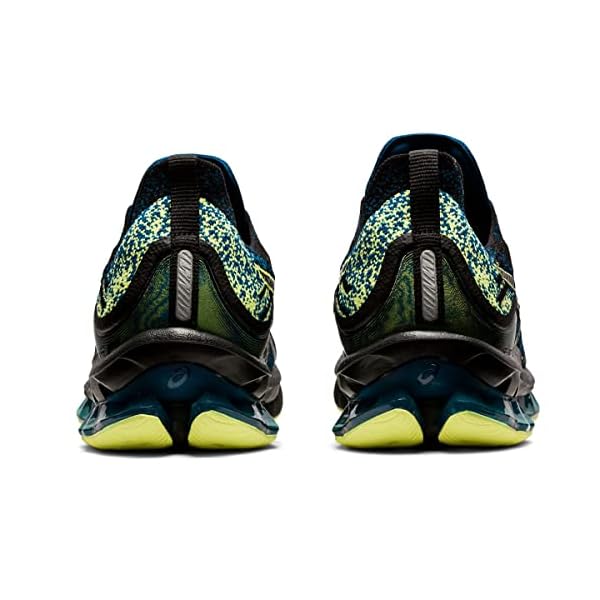 ASICS Men's Gel-Kinsei Blast Running Shoes, 11, Black/Glow Yellow - Image 6