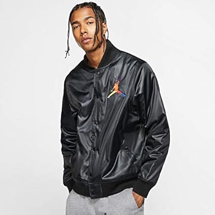 ジャケット・アウター NIKE SPRT DNA HBR SATIN JKT XL
