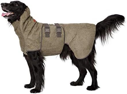 gun dog drying coat