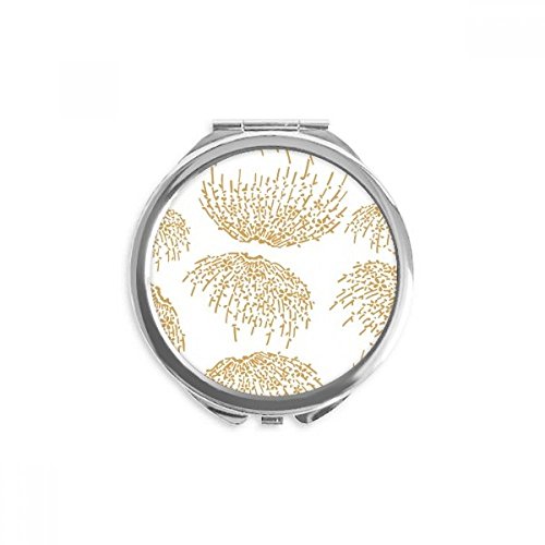 Miroir de maquillage design automne, cadeau idéal pour femme