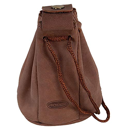 BOCCX Lederbeutel Tabakbeutel Mittelalter Beutel Zugbeutel Leder Münzen 40002 GoBago (Braun) Cover