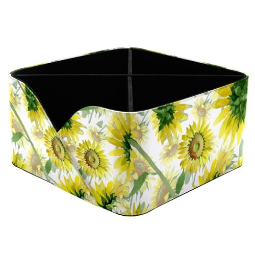 Organiseur de bureau tournesol Wild Spring, pot de rangement à compartiments - 2