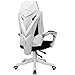 Produktbild Axdwfd Liegestuhl Liegestuhl, Computerstuhl, Office Esports Chair, Heimspiel, Ergonomische Studie, Student, Sport, Rückenlehne, Schlafsaalstuhl, 74 * 34 * 60cm (Farbe : Weiß)