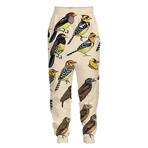 Jogging Harajuku unisexe imprimé insecte pour look urbain