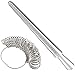 Produktbild Buty Multi-funktions-Aluminium-Ring Sizer Dorn-Finger-bearbeiten-Stock-Mess Mit Ring Sizer Lehre Set 1pc Us Uk Größe