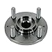 TRQ 2 Piece Front Wheel Bearing & Hub Assembly Set Compatible with 2000-2010 Hyundai Accent 2006-2011 Kia Rio Rio5