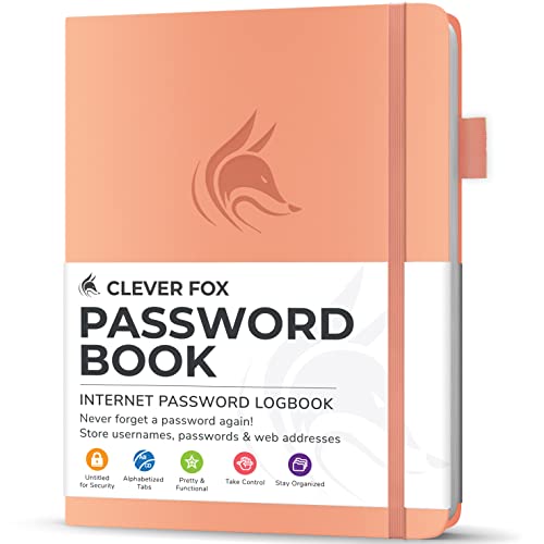 Clever Fox Password Book
