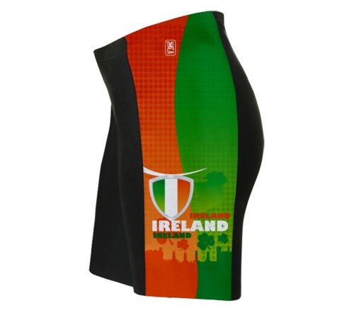 ScudoPro Ireland Cycling Shorts for Men - Size 4XL Black