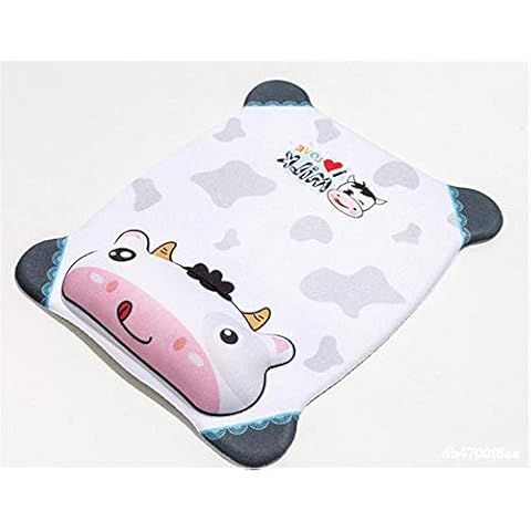 Mouse Mat With Wrist Support Ergonomic Gel Mouse Mat And Wrist Support panda Mats Apply To Home Office Laptop-Cows Cover
