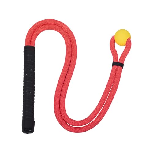 lopituwe Verbessern Sie Golftechniken mit dem Golf Rope Swing Trainer zusammen mit der innovativen Blue Brick Trainingshilfe und dem Speed Trainer für, Rot