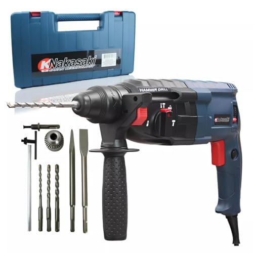 Martelete Rotativo Furadeira De Impacto 1200w 12 peças (220, Volts)