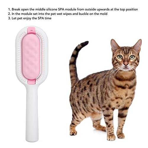 Escova De Cabelo Para Gatos Com água, Removedor Universal De Nós Para Animais De Estimação 4 Em 1 Co