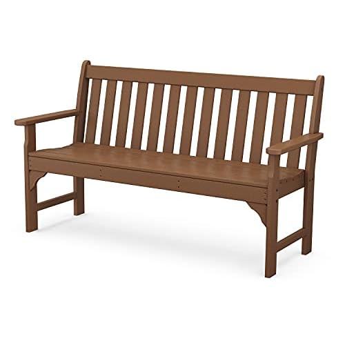 POLYWOOD Vineyard 60" Teak Bench