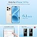 guleek Screen Replacement for iPhone 15 Pro, 6.1 Inch Full HD LCD and Touch Digitizer Assembly Includes Repair Tools, Waterproof Adhesive, and Tempered Glass Screen Protector