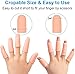 Protector dedos mano, 5 pares Protectores de dedos de gel, Ideal para...