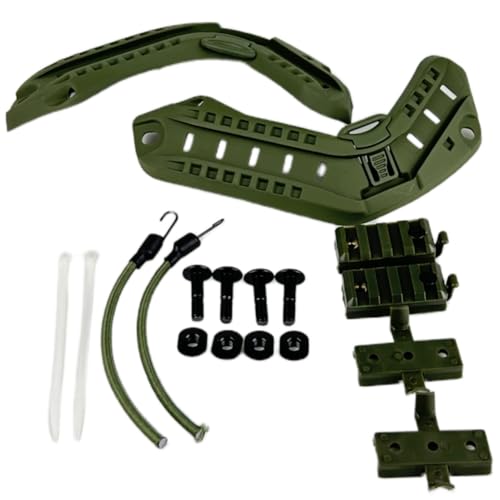 ATAIRSOFT Fast Helmet Accessory Rail Mount Kit Helmet Side Rail Guide with Lanyard Mounting Screws OD by ATAIRSOFT - Image 4