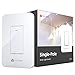 Smart Light Switch TECKIN Single-pole Wi-Fi In-wall Switch, Work With Alexa, Google home and Google Nest Hub, Control Lighting Anywhere Anytime, Easy In-Wall Installation, No Hub Required(1 PC)