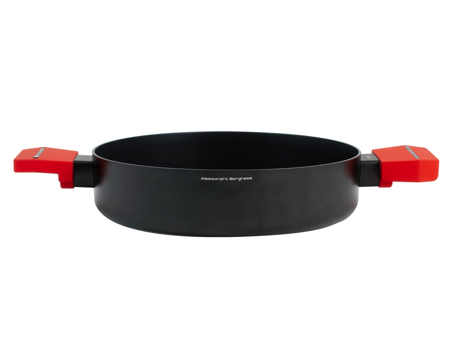 Cacerola de aluminio H&H Alessandro Borghese 24 cm con Hot Spot que no pega