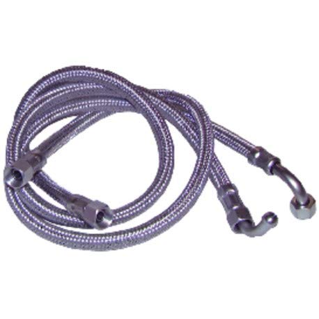 Expert by net - Latiguillos gasoil - H3/8" x H3/8" codo 90° (2 piezas)