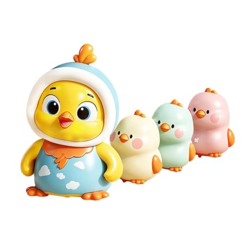 Genérico de Música para | Pollo Dandinant Rigolo, Magnético, Brillante | Juguete Interactivo Lindo con Música Y Sonidos,para Bebés De 0 A 6 Meses, Guardería Y Juego De Despertar Musical