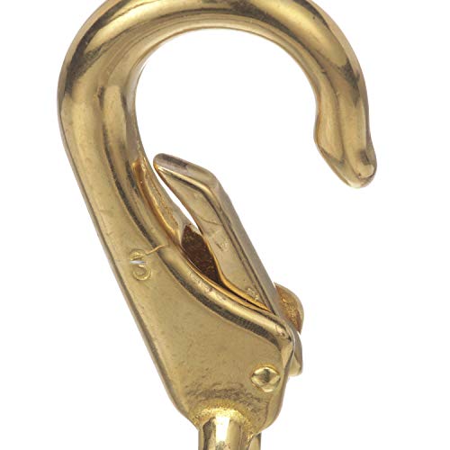 Seachoice Fast Eye Snap, Cast Brass, Size #3, 3-7/8 in. Long, 3/4 in. ID Eye by SEACHOICE - Image 4