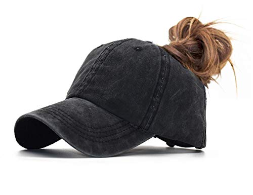 Ycmi washed mesh ponytail hat distressed women baseball…