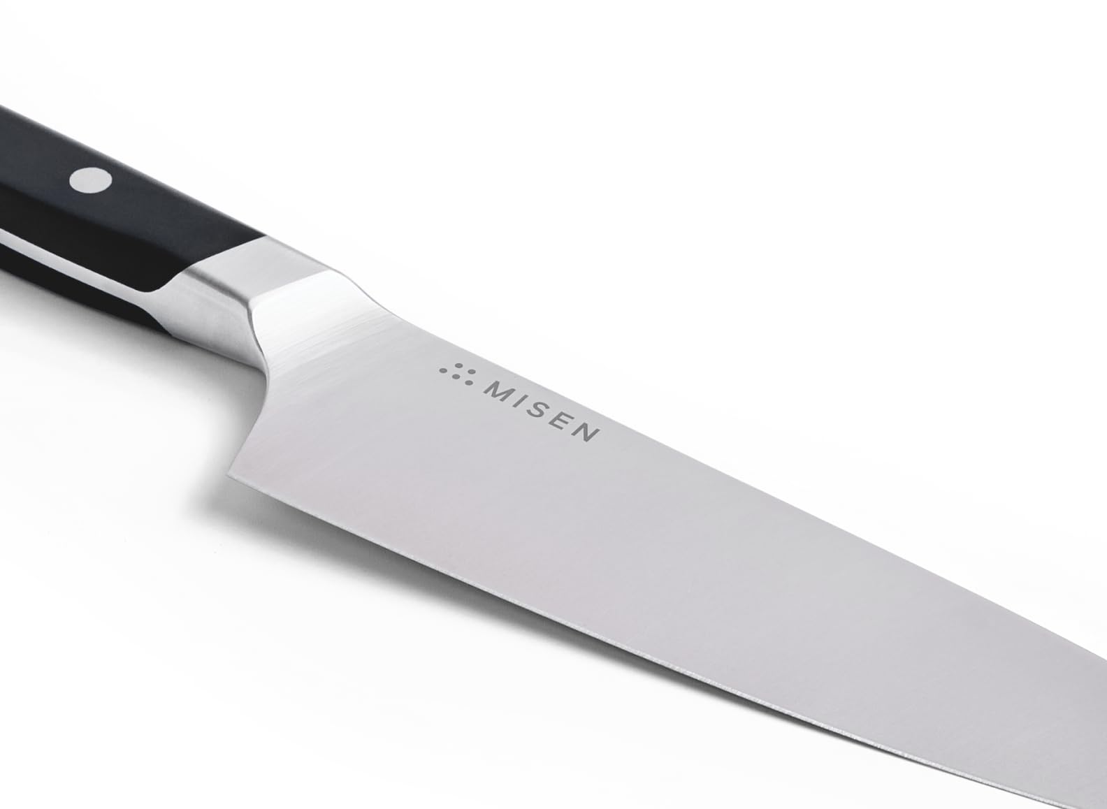 Misen 8 Inch Chef's Knife, ACUTO440 Japanese High-Carbon Steel Kitchen Knife, Black — Amazon image 4