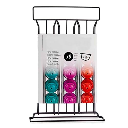 Porte-capsules de café pour 36 capsules en acier KINVARA - 5