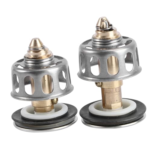 Image of balacoo 6pcs Sink Drain Plugs Basin Bounce Drain Filter for Bathtubs and Sinks Easy Install Random Gaskets