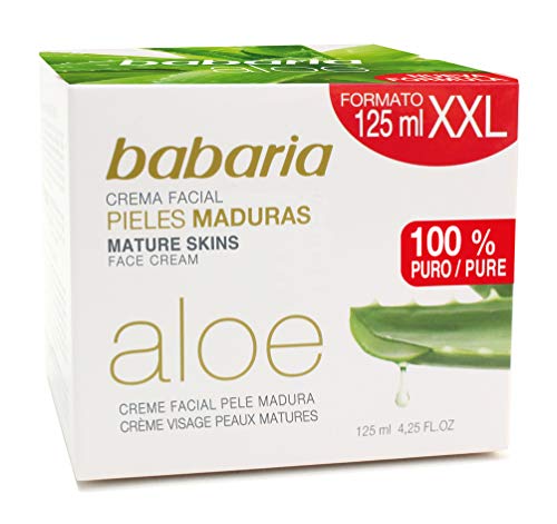 Babaria Crema Facial Pieles Maduras Xxl Aloe Vera