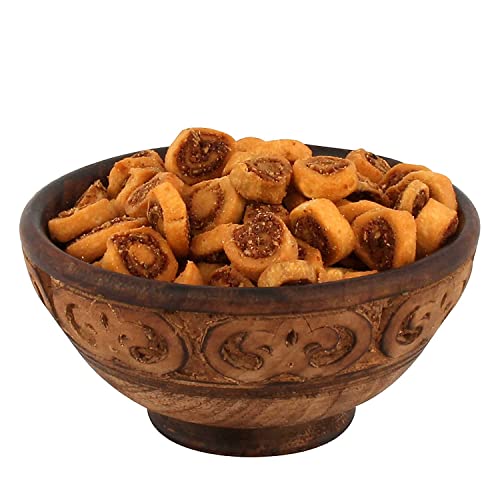 Image of NUTRIZAIKA Gujrati Mini Bhakarwadi | Healthy Snacks for Adults & Kids | Gluten Free | Crunchy and Tasty Gujrati Bhakarwadi Ready to Eat Masala Flavor