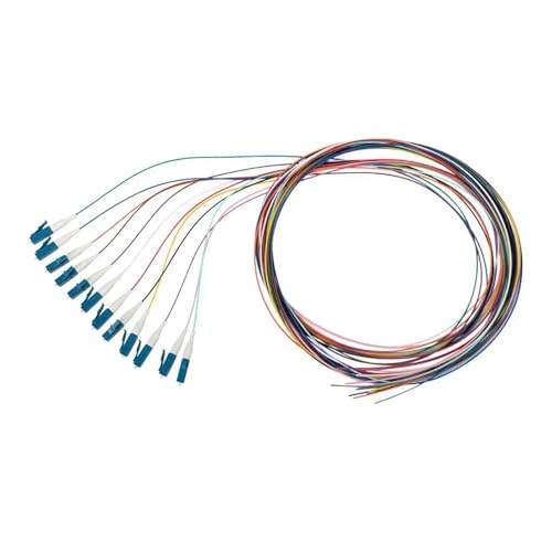 Pigtail fibre monomode LC/UPC à faible perte pour épissure 12 coeurs