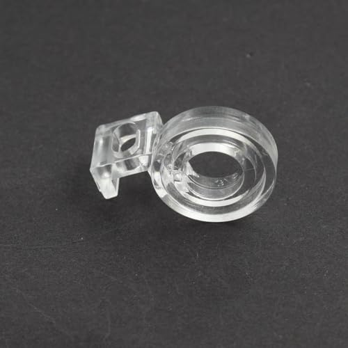 Pie prensatelas para acolchado 3/8" plástico transparente miniatura 3