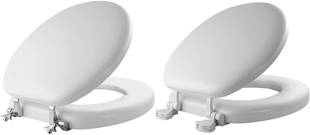 Mayfair Soft Toilet Seats with Premium Chrome Hinges (815CP 000 + 815EC 000)