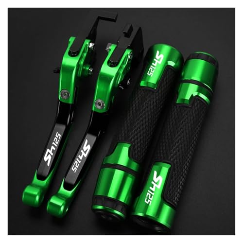 Leviers de frein SH125i et embrayage moto CNC en aluminium anodisé avec embouts Aa-8