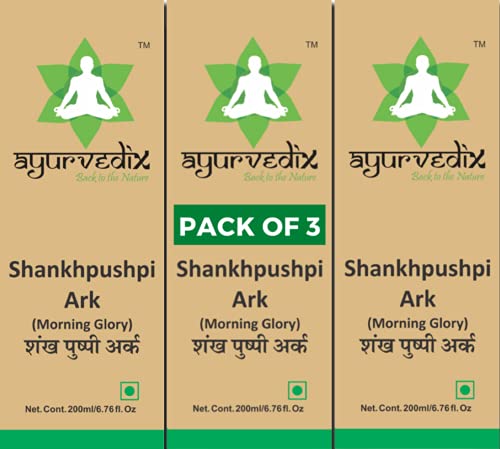 Image of Shankhpushpi Ark 600 ml | Shankhpushpi Hydrosol | Supports Memory, Focus & Mental Wellness | Ayurvedic Herbal Brain Tonic | Natural Liquid | FSSAI Certified