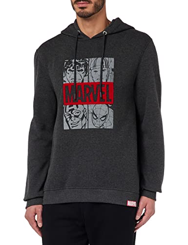 Sweat Marvel à Capuche en Coton Idéal pour vos Soirées Streaming