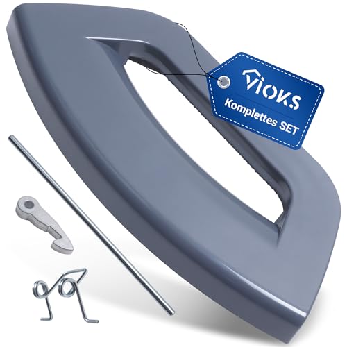 VIOKS Maniglia di ricambio per maniglia per porta Indesit Ariston Hotpoint C00286151 Bauknecht Whirlpool 482000031725 Maniglia per lavatrice - WMG WMD WML FMG FMD
