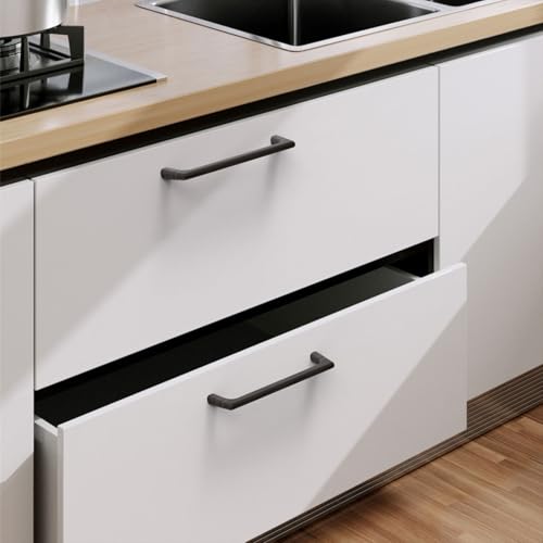 Image of 9BUILD 10 Pack Oil Rubbed Bronze Cabinet Pulls 5 Inch Kitchen Handles for Cabinets and Drawers - Hardware Cupboard Handles Bronze Pulls